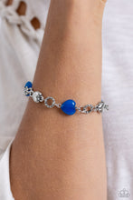 Load image into Gallery viewer, My HEARTBEAT Will Go On - Blue Necklace &amp; Bracelet Set
